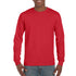 Gildan The Ultra Cotton Tee | Long Sleeve | Adults Red Shirts & Tops