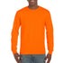 Gildan The Ultra Cotton Tee | Long Sleeve | Adults Safety Orange Shirts & Tops