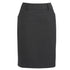 Biz Corporates The Cool Wool Pleat Skirt | Ladies Charcoal Skirts