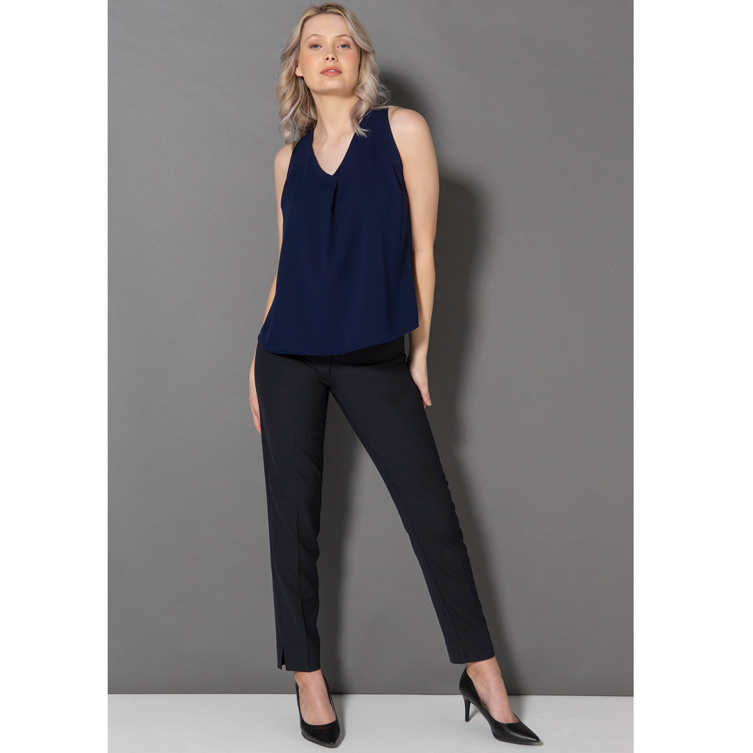 LSJ Collection The Slim Leg Low Rise Pant | Ladies | Poly Viscose Pants
