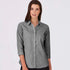City Collection The Pippa Check Shirt | Ladies | 3/4 Sleeve Black Check Shirts & Tops