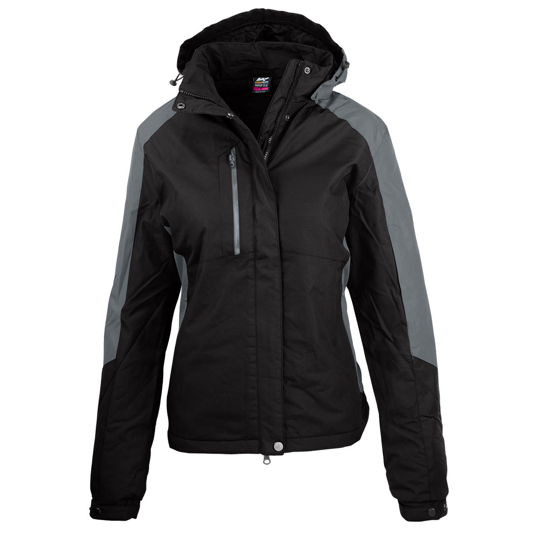 Aussie Pacific The Napier Jacket | Ladies Black/Grey Coats & Jackets