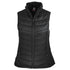 Aussie Pacific The Snowy Puffer Vest | Ladies Black Vests