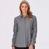 City Collection The CC Stripe Shirt | Ladies | Long Sleeve Charcoal Shirts & Tops
