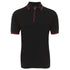 Jbs Wear The Contrast Polo | Adults | Black Base Black/Red Shirts & Tops