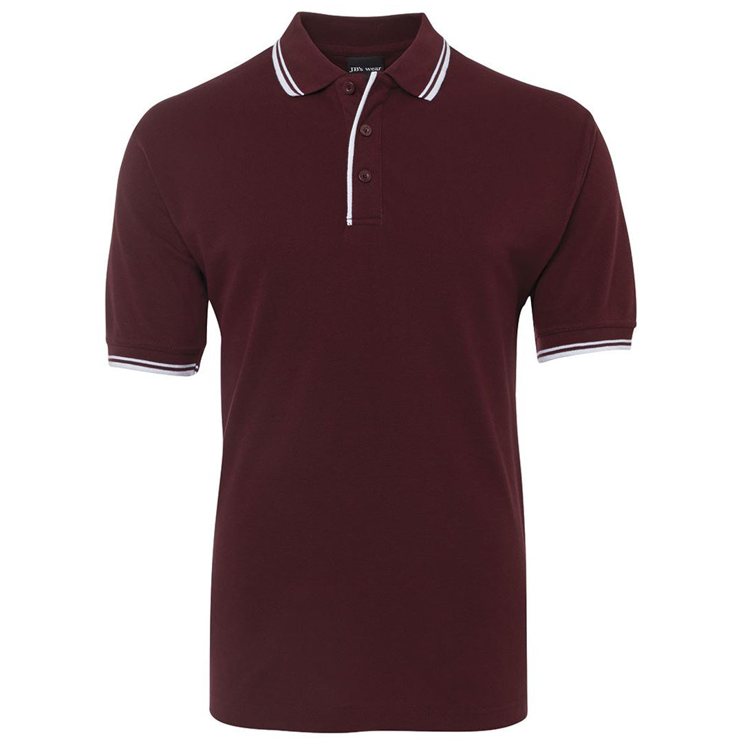 Jbs Wear The Contrast Polo | Adults | Black Base Shirts & Tops
