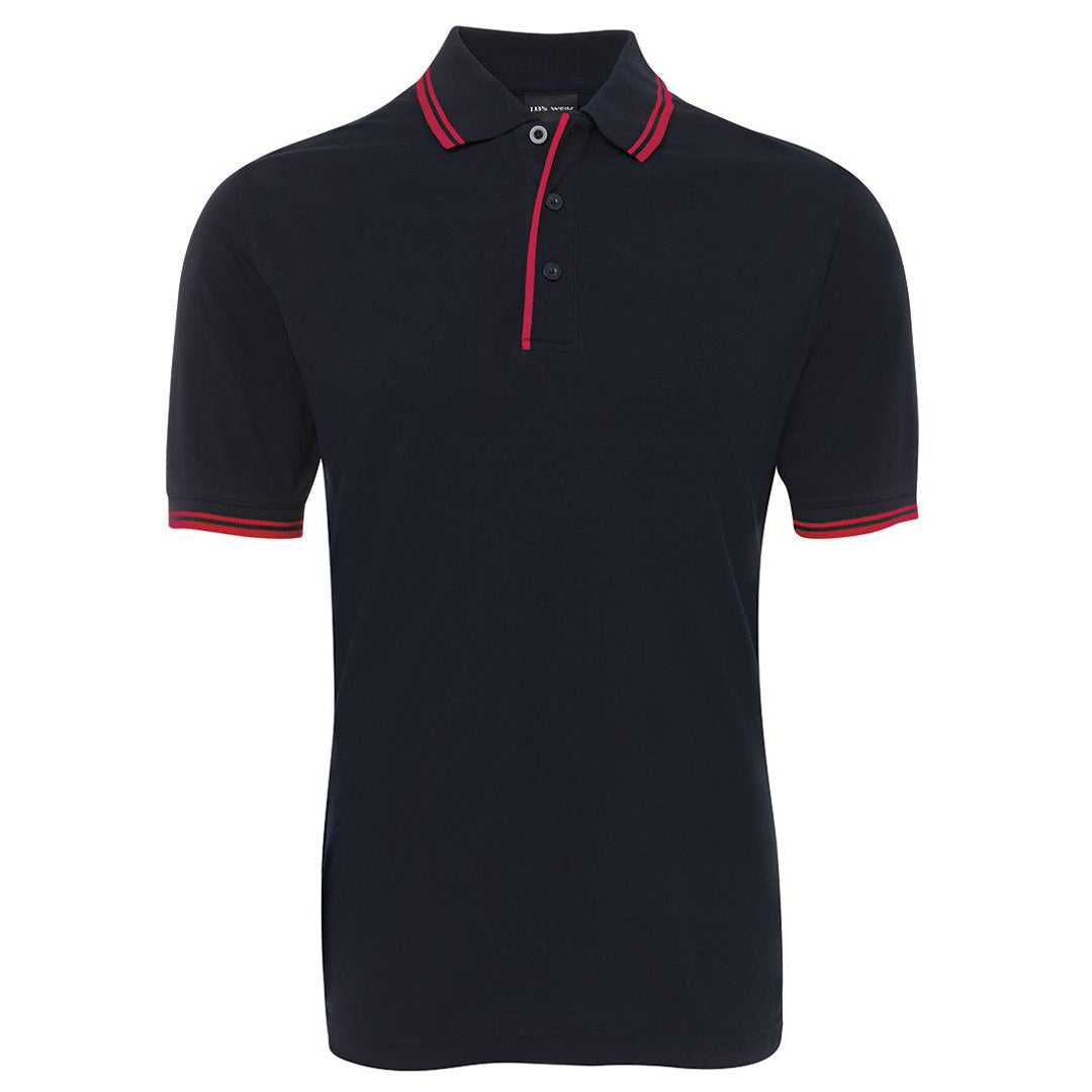 Jbs Wear The Contrast Polo | Adults | Black Base Shirts & Tops