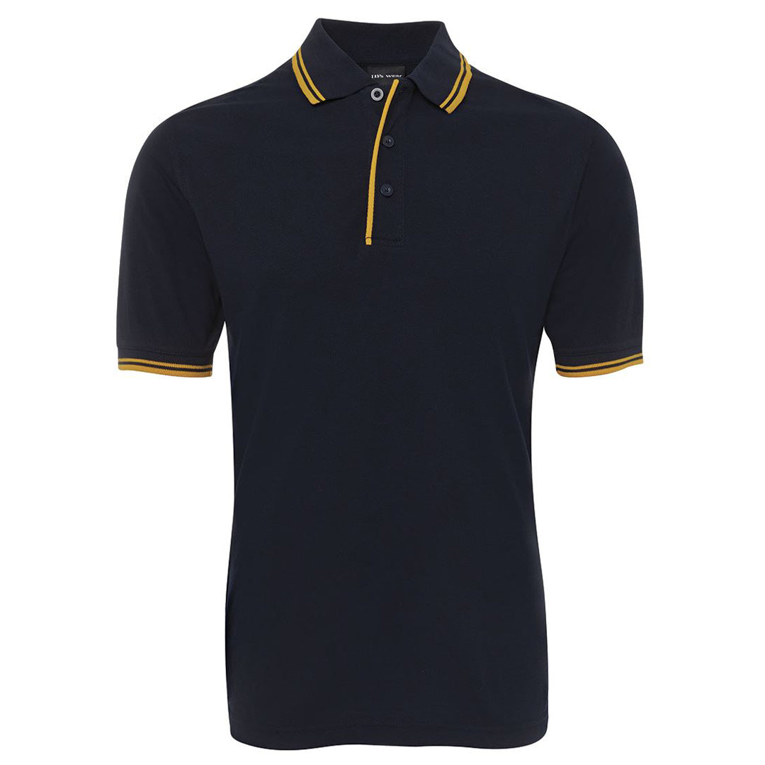 Jbs Wear The Contrast Polo | Adults | Black Base Shirts & Tops