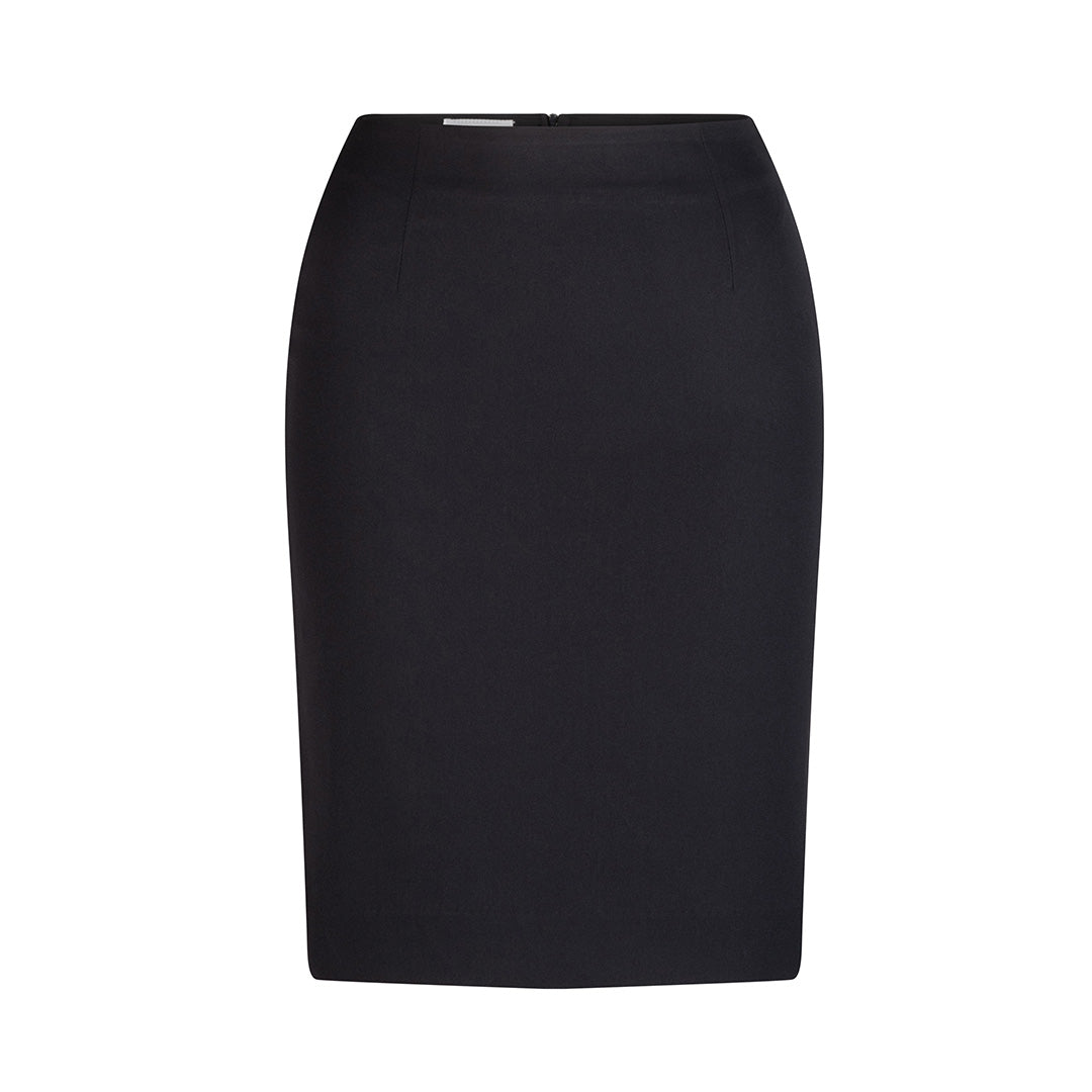 LSJ Collection The Knee Skimming Skirt | Micro Fibre Navy Skirts