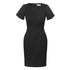 Biz Corporates The Cool Stretch Dress | Short Sleeve Charcoal Dresses