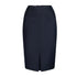 LSJ Collection The Front Pleat Skirt | Poly Viscose Navy Skirts