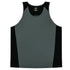 Aussie Pacific The Premier Singlet | Kids Ashe/Black Shirts & Tops