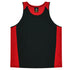 Aussie Pacific The Premier Singlet | Kids Black/Red Shirts & Tops