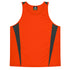 Aussie Pacific The Eureka Singlet | Kids Orange/Charcoal Clothing