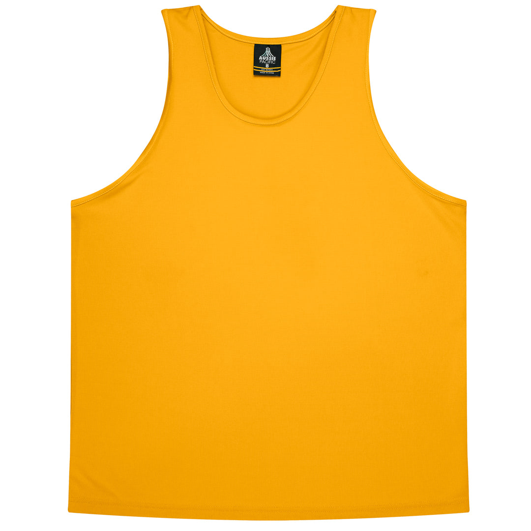 Aussie Pacific The Botany Singlet | Kids Gold Shirts & Tops