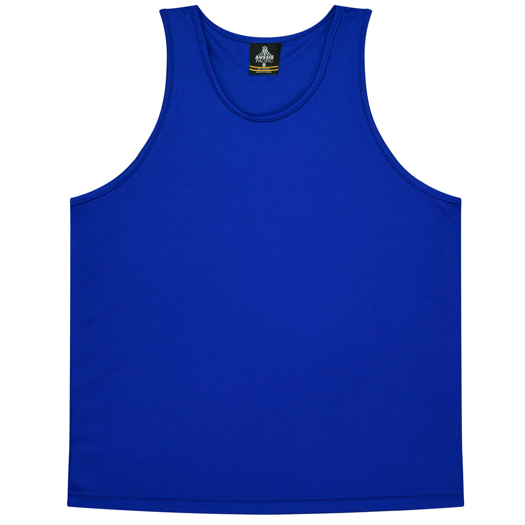 Aussie Pacific The Botany Singlet | Kids Royal Shirts & Tops