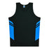 Aussie Pacific The Tasman Singlet | Kids Black/Cyan Shirts & Tops
