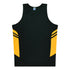 Aussie Pacific The Tasman Singlet | Kids Black/Gold Shirts & Tops