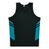 Aussie Pacific The Tasman Singlet | Kids Black/Teal Shirts & Tops