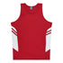 Aussie Pacific The Tasman Singlet | Kids | Mixed Base Red/White Shirts & Tops