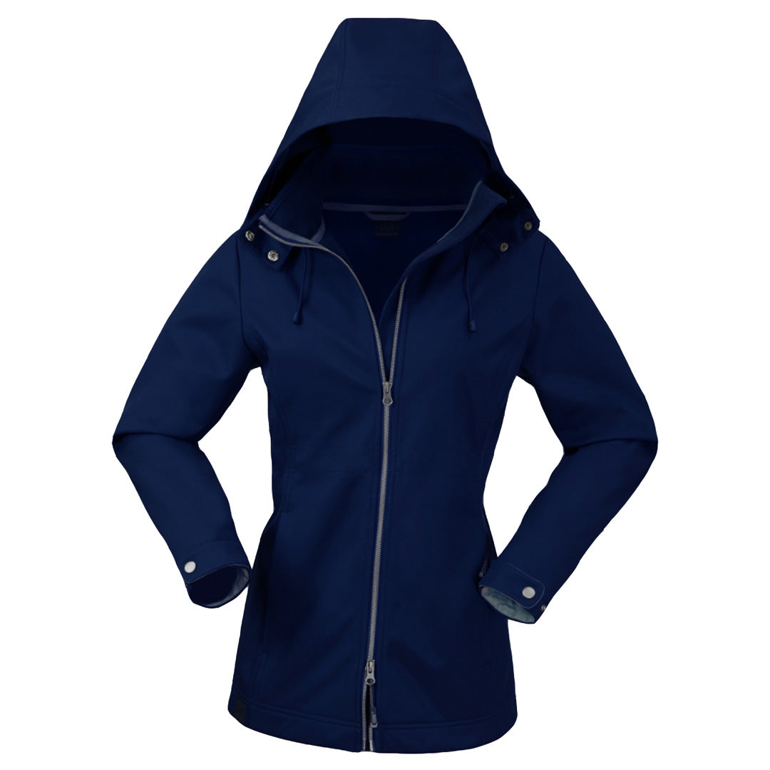 Stencil The Horizon Jacket | Ladies Navy Coats & Jackets