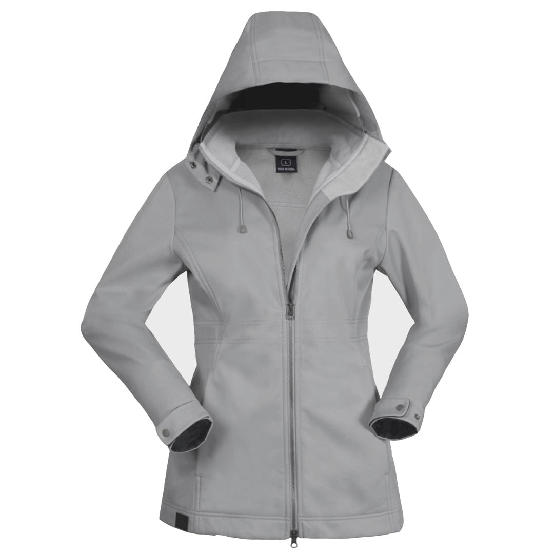 Stencil The Horizon Jacket | Ladies Platinum Coats & Jackets