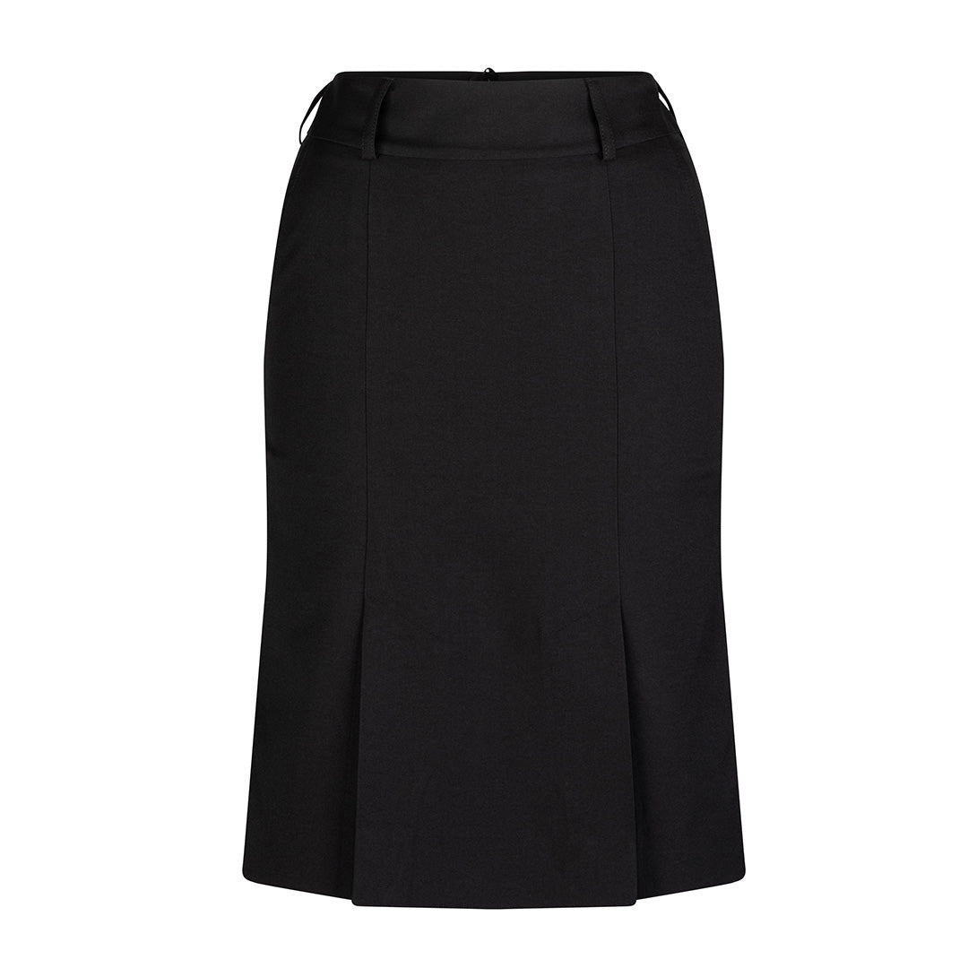 LSJ Collection The Kick Pleat Skirt | Micro Fibre Black Skirts