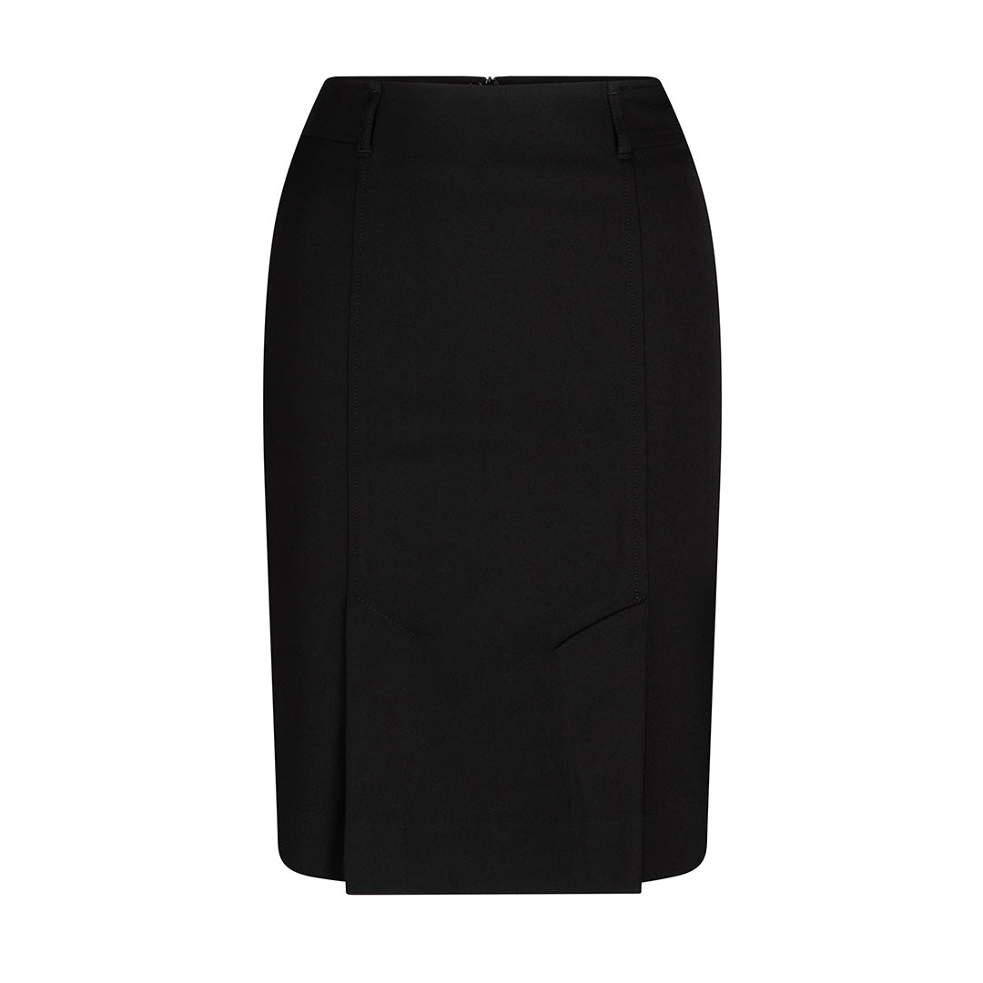 LSJ Collection The Kick Pleat Skirt | Wool Black Skirts