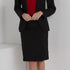 LSJ Collection The Kick Pleat Skirt | Wool Skirts