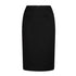 LSJ Collection The Mid Length High Rise Skirt | Micro Fibre Black Skirts