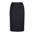 LSJ Collection The Mid Length High Rise Skirt | Micro Fibre Navy Skirts