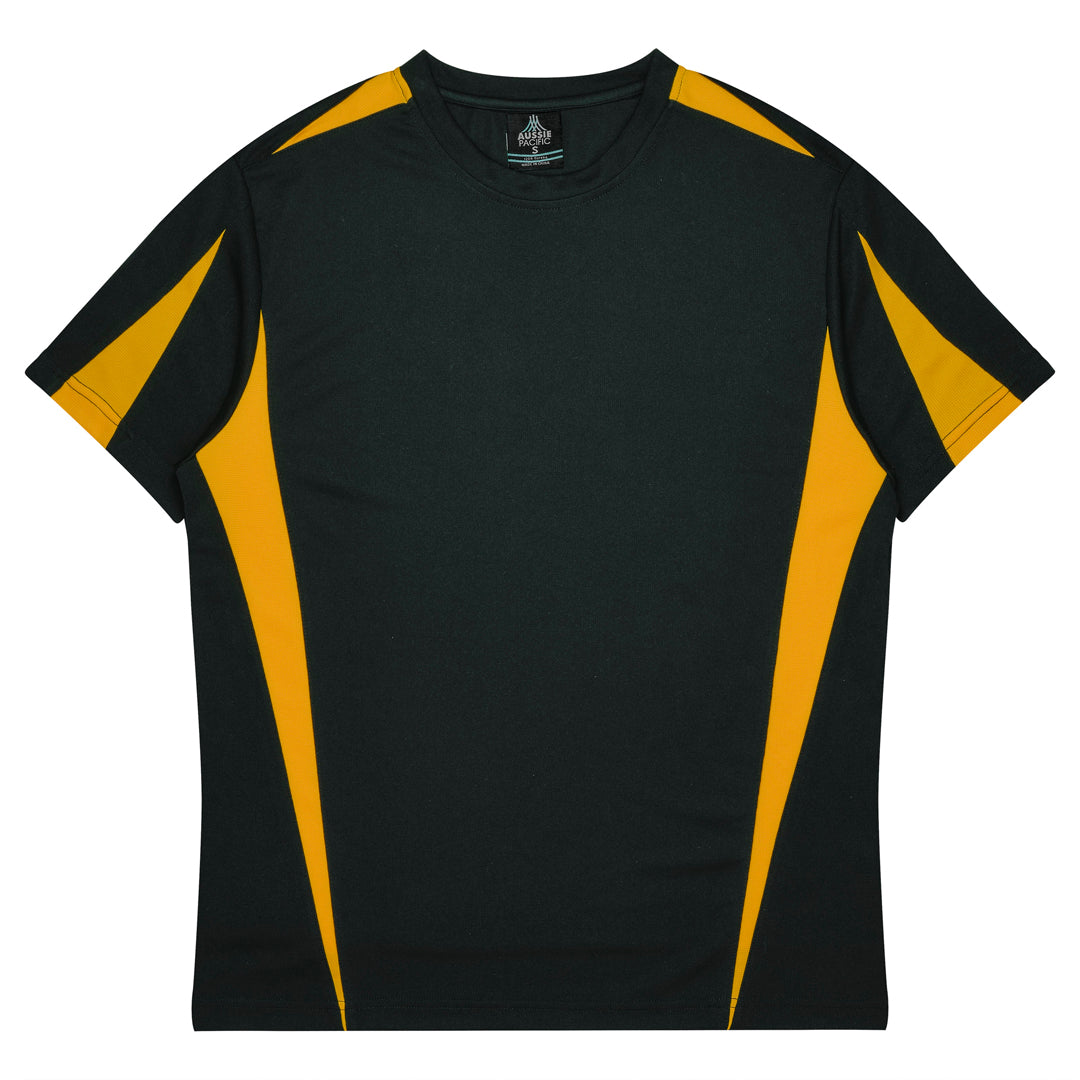 Aussie Pacific The Eureka Tee Shirt | Kids Black/Gold Shirts & Tops