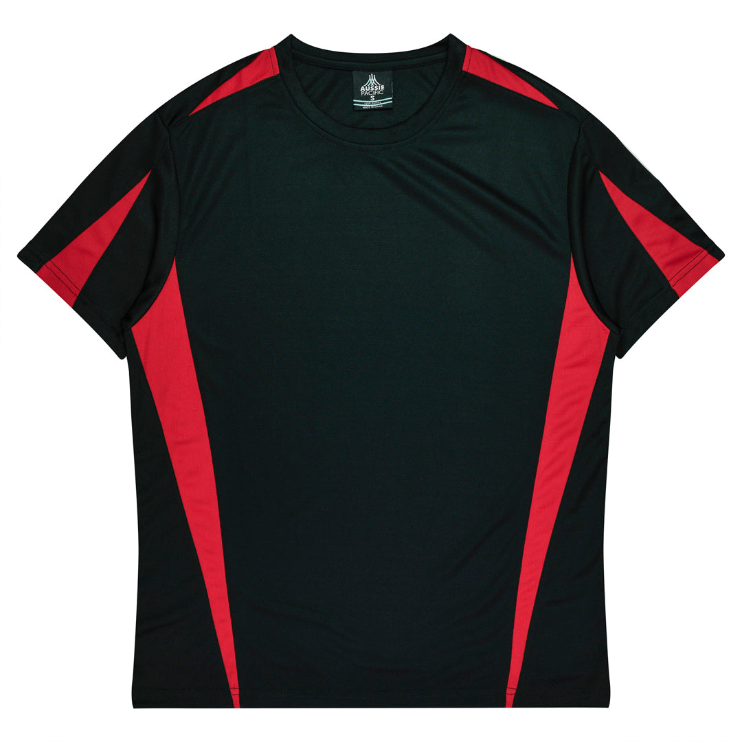 Aussie Pacific The Eureka Tee Shirt | Kids Black/Red Shirts & Tops