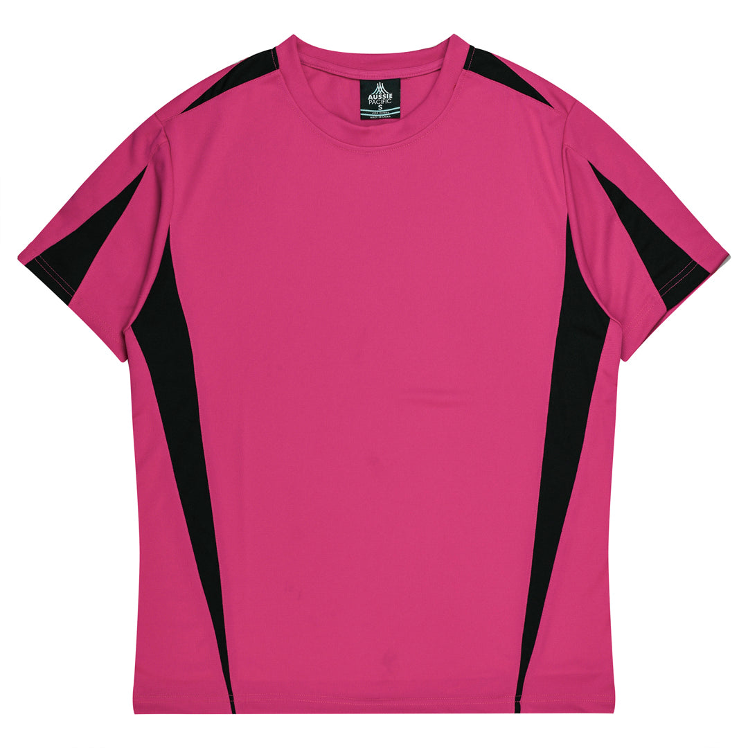 Aussie Pacific The Eureka Tee Shirt | Kids Pink/Black Shirts & Tops