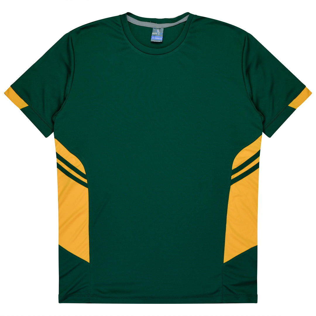 Aussie Pacific The Tasman Tee | Kids | Short Sleeve | Mixed Base Bottle/Gold Shirts & Tops
