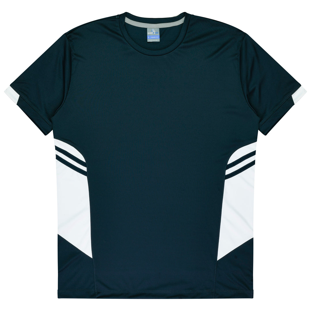 Aussie Pacific The Tasman Tee | Kids | Short Sleeve | Navy Base Navy/White Shirts & Tops