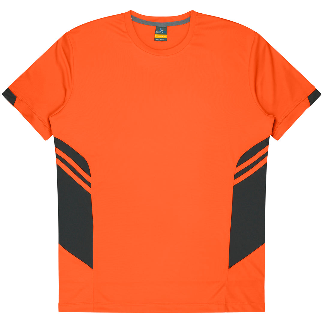 Aussie Pacific The Tasman Tee | Kids | Short Sleeve | Neon Base Neon Orange/Slate Shirts & Tops