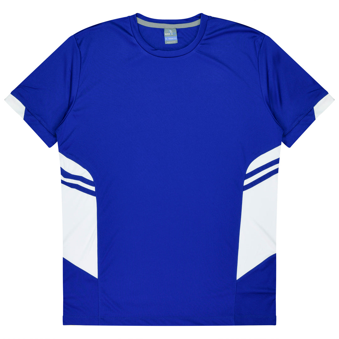 Aussie Pacific The Tasman Tee | Kids | Short Sleeve | Blue Base Royal/White Shirts & Tops