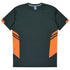 Aussie Pacific The Tasman Tee | Kids | Short Sleeve | Grey Base Slate/Neon Orange Shirts & Tops