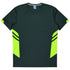 Aussie Pacific The Tasman Tee | Kids | Short Sleeve | Grey Base Slate/Neon Yellow Shirts & Tops