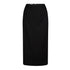 LSJ Collection The Ankle Length Skirt | Micro Fibre Black Skirts