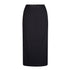 LSJ Collection The Ankle Length Skirt | Micro Fibre Navy Skirts