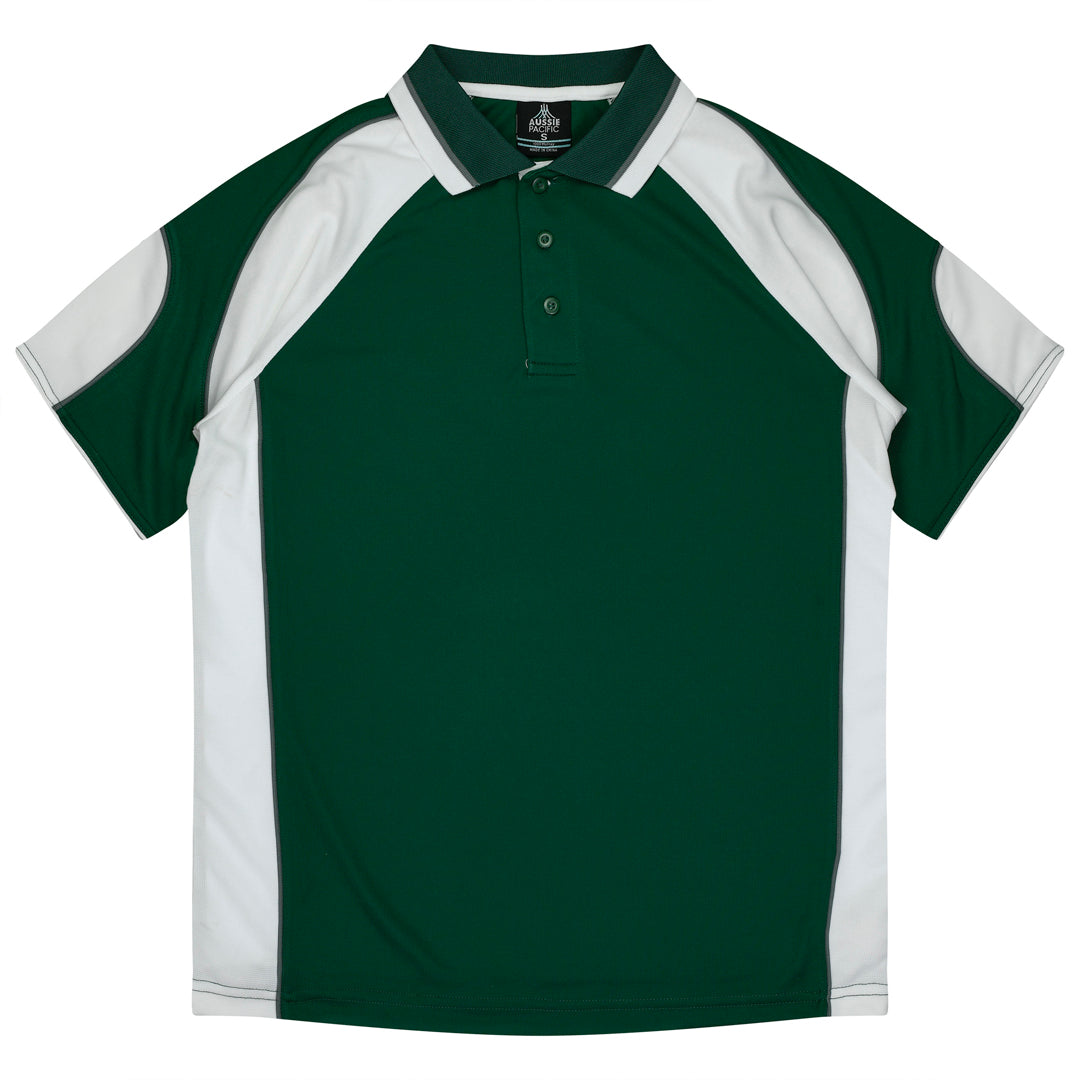 Aussie Pacific The Murray Polo | Kids Bottle/White Shirts & Tops