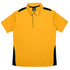 Aussie Pacific The Paterson Polo Shirt | Kids Gold/Black Shirts & Tops