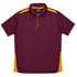Aussie Pacific The Paterson Polo Shirt | Kids Maroon/Gold Shirts & Tops