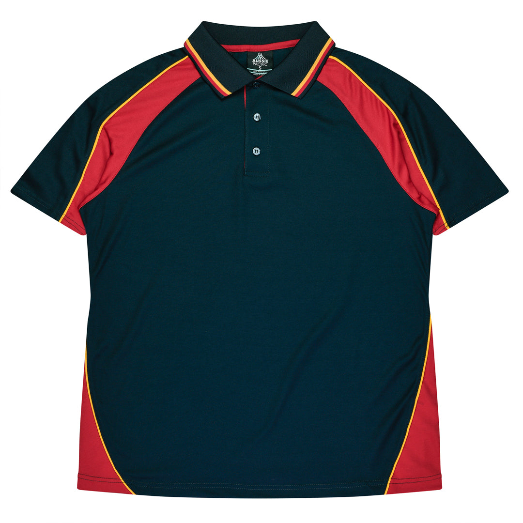 Aussie Pacific The Panorama Polo | Kids Navy/Red/Gold Shirts & Tops