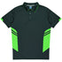 Aussie Pacific The Tasman Polo | Kids | Short Sleeve | Grey Base Slate/Neon Green Shirts & Tops