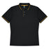 Aussie Pacific The Cottesloe Polo | Kids | Short Sleeve Black/Gold Shirts & Tops