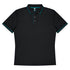 Aussie Pacific The Cottesloe Polo | Kids | Short Sleeve Black/Teal Shirts & Tops