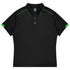 Aussie Pacific The Currumbin Polo | Kids | Short Sleeve Black/Green Shirts & Tops